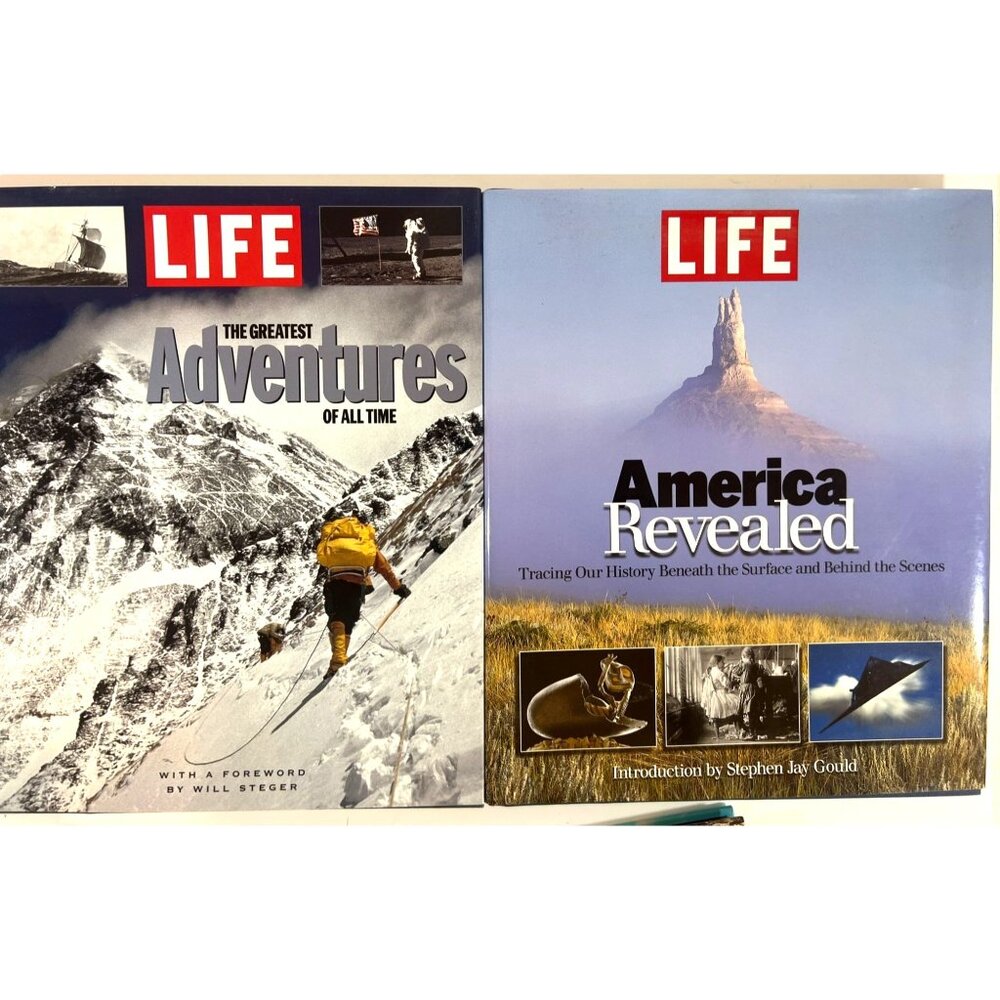 LIFE Magazine Hardcover Set The Greatest Adventures Of All Time America Revealed